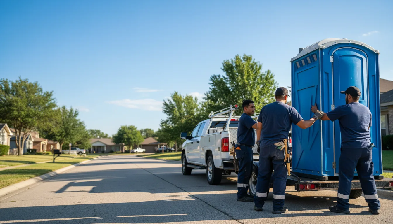 Portable Toilet Rental in Vacherie, LA near me